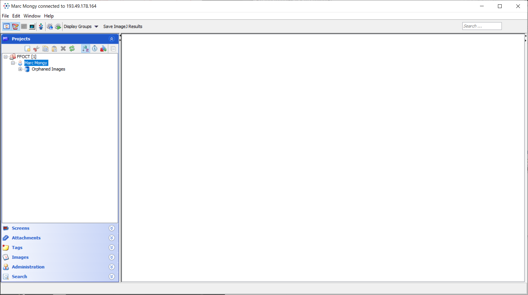 OMERO imagej main